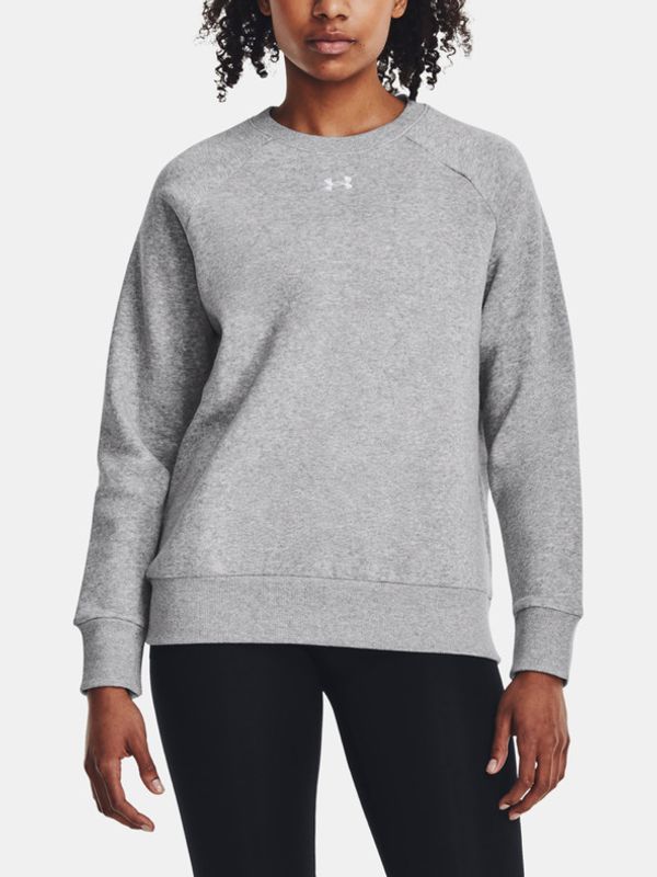 Under Armour Under Armour UA Rival Fleece Crew Majica dugih rukava siva