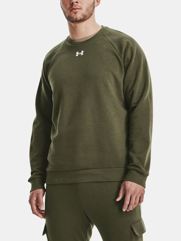 Under Armour Under Armour UA Rival Fleece Crew Majica dugih rukava zelena