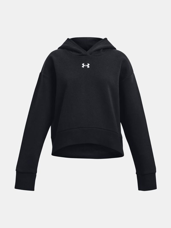 Under Armour Under Armour UA Rival Fleece Crop Hoodie Trenirka (gornji dio) dječja crna