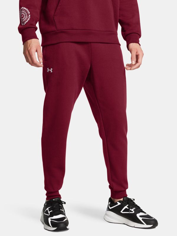 Under Armour Under Armour UA Rival Fleece Donji dio trenirke crvena