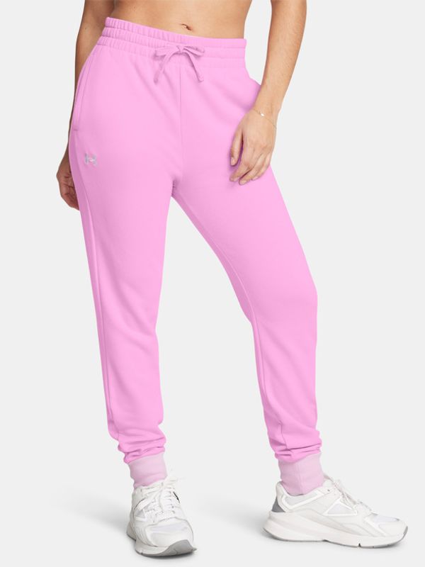Under Armour Under Armour UA Rival Fleece Donji dio trenirke ružičasta