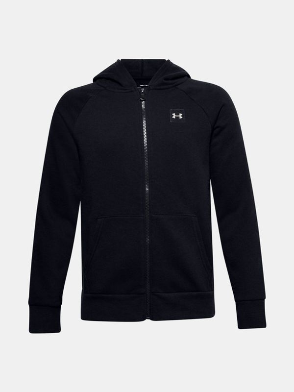 Under Armour Under Armour UA Rival Fleece FZ Kids' Sweatshirt crna