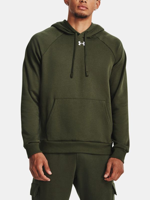 Under Armour Under Armour UA Rival Fleece Hoodie Majica dugih rukava zelena