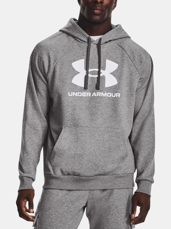 Under Armour Under Armour UA Rival Fleece Logo HD Majica dugih rukava siva