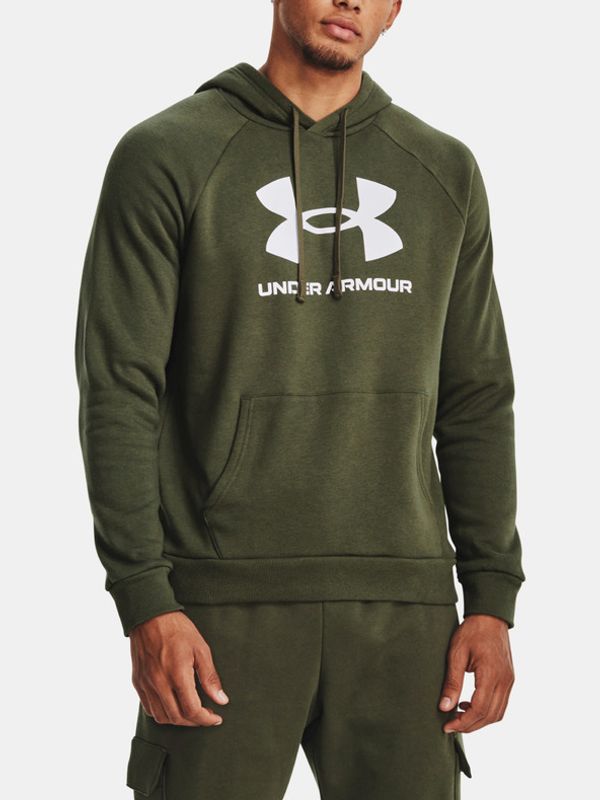 Under Armour Under Armour UA Rival Fleece Logo HD Majica dugih rukava zelena