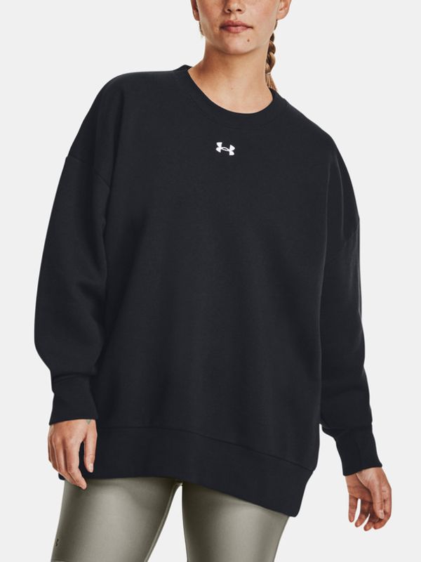 Under Armour Under Armour UA Rival Fleece OS Crew Majica dugih rukava crna
