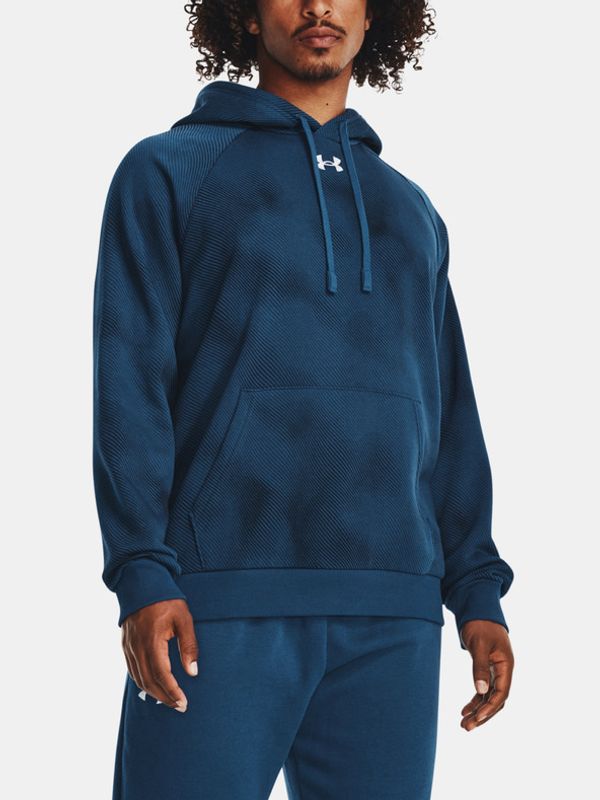 Under Armour Under Armour UA Rival Fleece Printed HD Majica dugih rukava plava