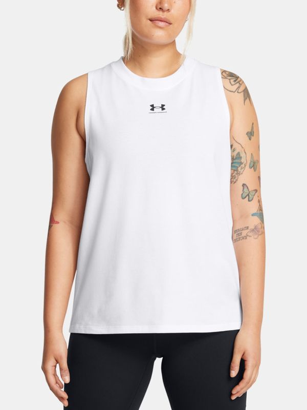 Under Armour Under Armour UA Rival Muscle Majica bez rukava bijela