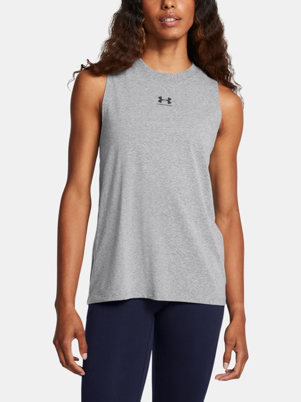 Under Armour Under Armour UA Rival Muscle Majica bez rukava siva