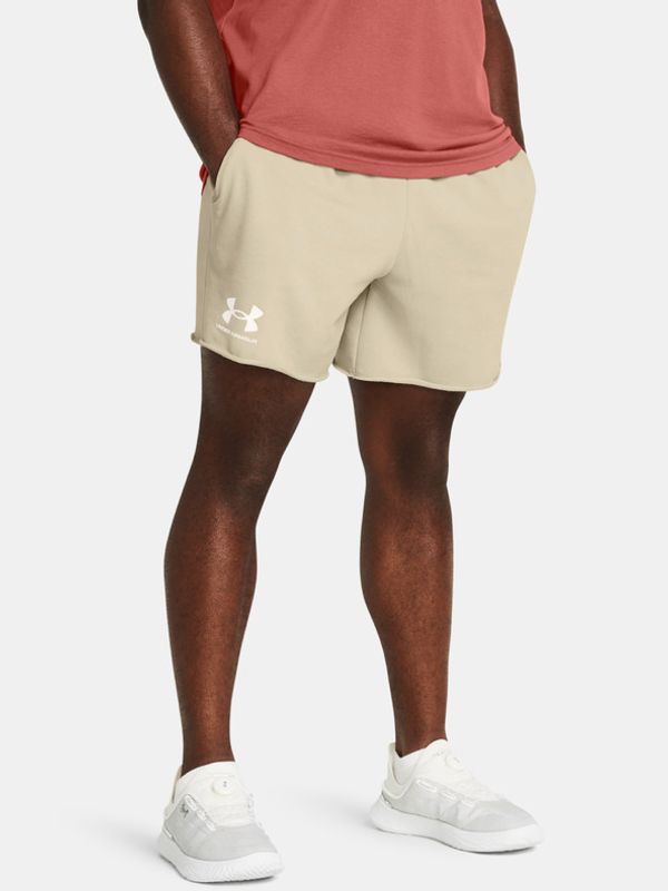 Under Armour Under Armour UA Rival Terry 6in Kratke hlače smeđa