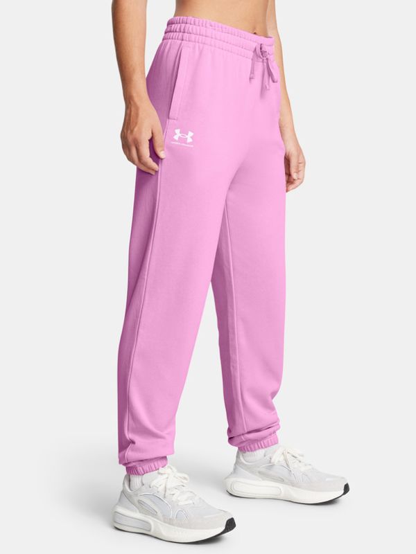 Under Armour Under Armour UA Rival Terry Donji dio trenirke ružičasta