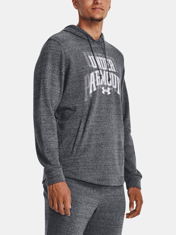 Under Armour Under Armour UA Rival Terry Graphic HD Majica dugih rukava siva