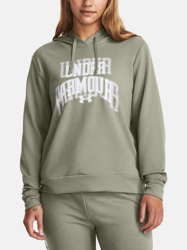 Under Armour Under Armour UA Rival Terry Graphic Hdy Majica dugih rukava zelena