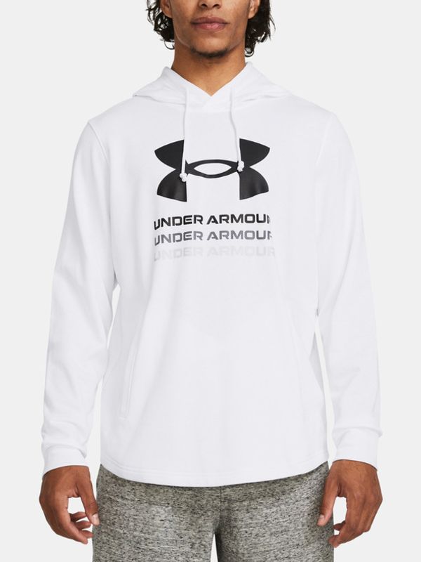 Under Armour Under Armour UA Rival Terry Graphic Hood Majica dugih rukava bijela