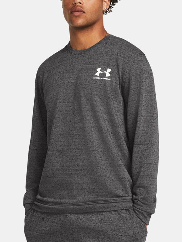 Under Armour Under Armour UA Rival Terry LC Crew Majica dugih rukava siva