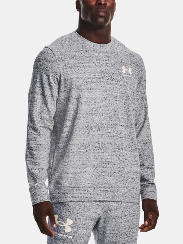 Under Armour Under Armour UA Rival Terry LC Crew Majica dugih rukava siva