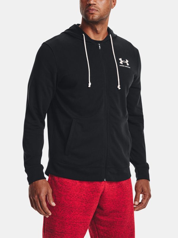 Under Armour Under Armour UA Rival Terry LC FZ Majica dugih rukava crna