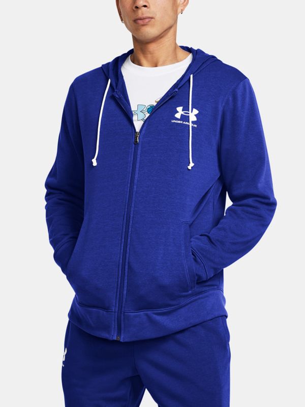 Under Armour Under Armour UA Rival Terry LC FZ Majica dugih rukava plava