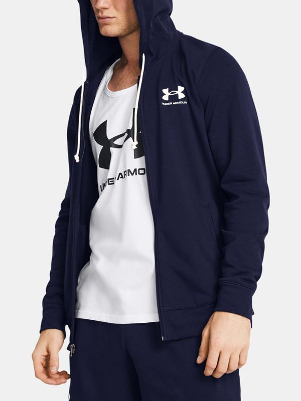 Under Armour Under Armour UA Rival Terry LC FZ Majica dugih rukava plava