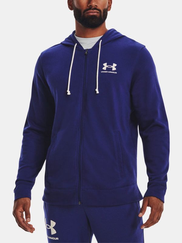 Under Armour Under Armour UA Rival Terry LC FZ Majica dugih rukava plava