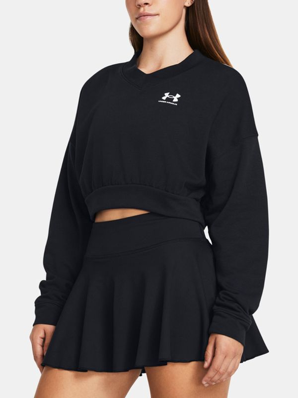 Under Armour Under Armour UA Rival Terry OS Crop Crw Majica dugih rukava crna