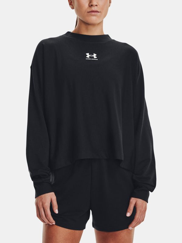 Under Armour Under Armour UA Rival Terry Oversized Crw Majica dugih rukava crna