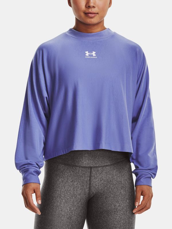 Under Armour Under Armour UA Rival Terry Oversized Crw Majica dugih rukava plava