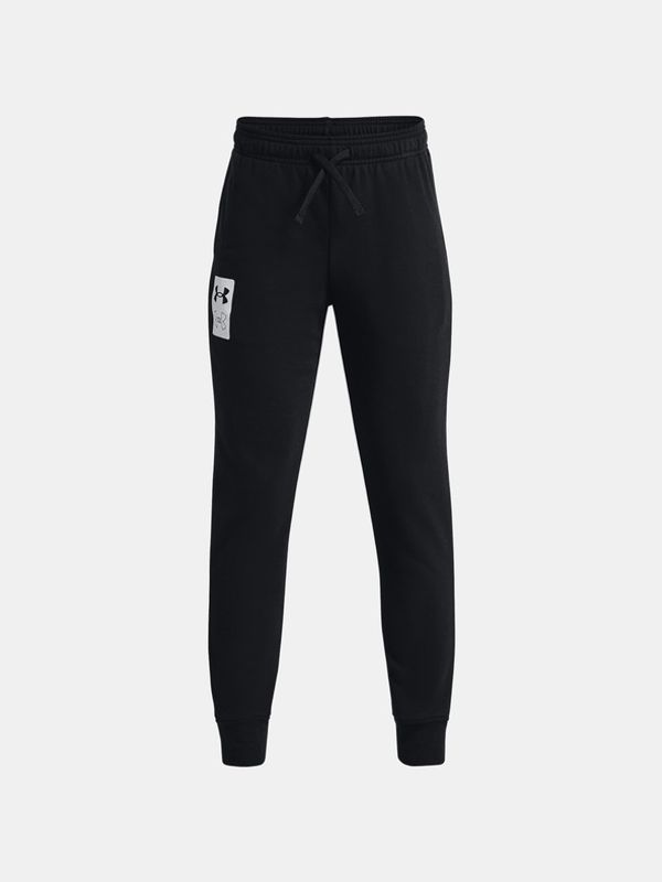 Under Armour Under Armour UA Rival Terry Trenirka dječja donji dio crna