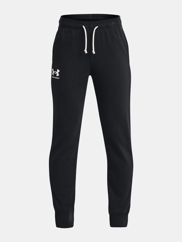 Under Armour Under Armour UA Rival Terry Trenirka dječja donji dio crna