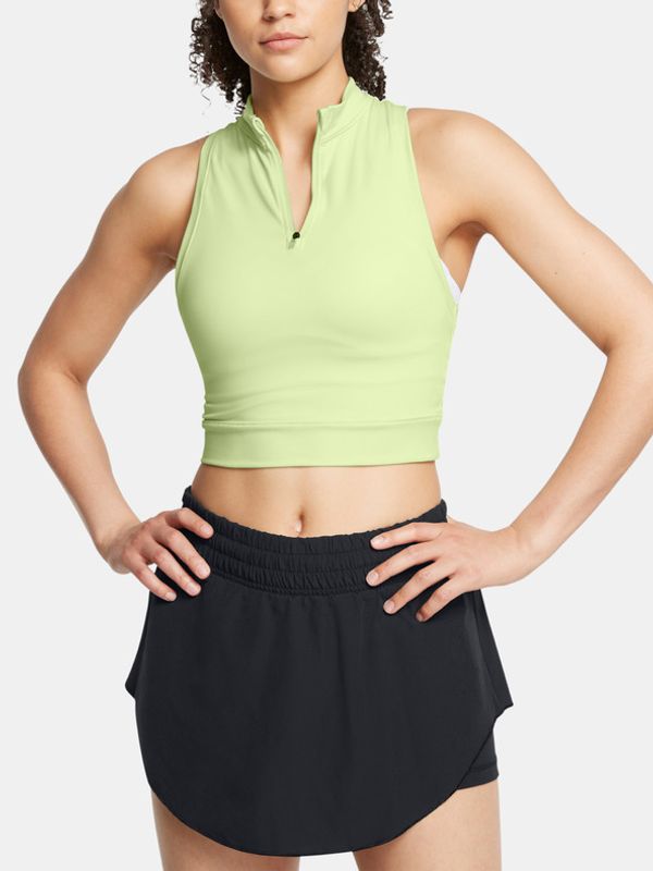 Under Armour Under Armour UA Run Anywhere Crop Majica bez rukava zelena