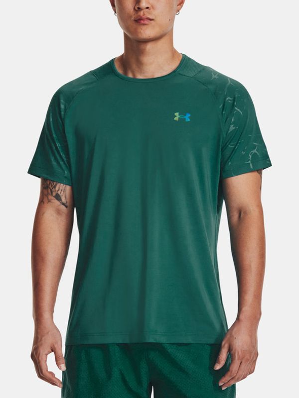 Under Armour Under Armour UA Rush Emboss SS Majica zelena