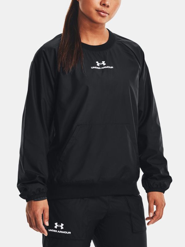 Under Armour Under Armour UA Rush Woven Crew Majica dugih rukava crna