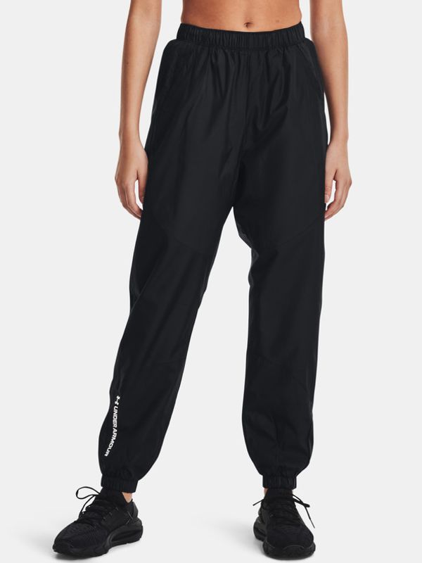 Under Armour Under Armour UA Rush Woven Donji dio trenirke crna