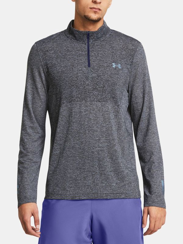 Under Armour Under Armour UA Seamkess Stride 1/4 Zip Majica ljubičasta
