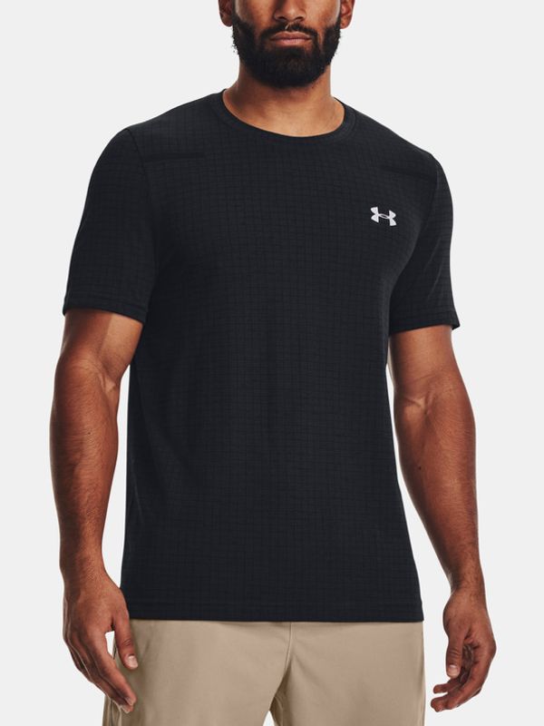 Under Armour Under Armour UA Seamless Grid SS Majica crna