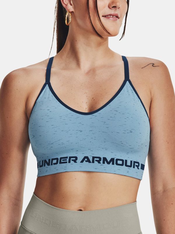 Under Armour Under Armour UA Seamless Low Long Htr Sportski Grudnjak plava