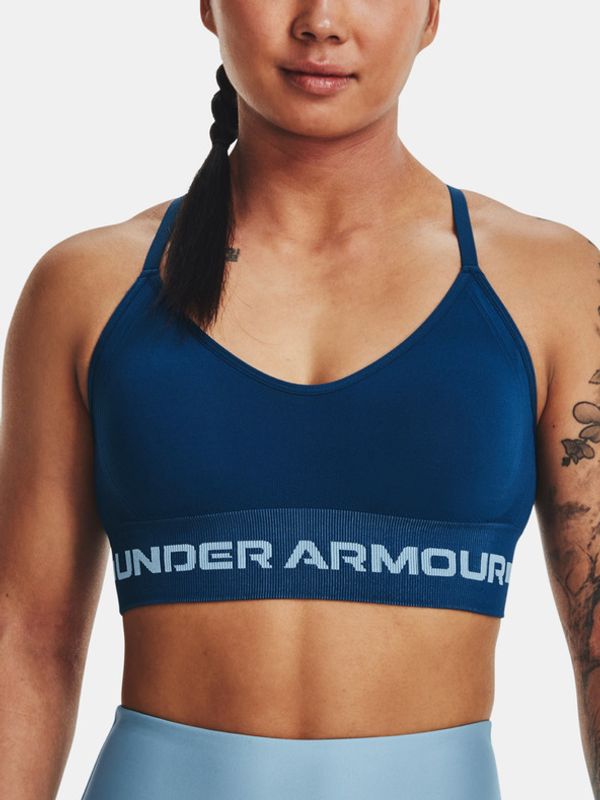 Under Armour Under Armour UA Seamless Low Long Sportski Grudnjak plava