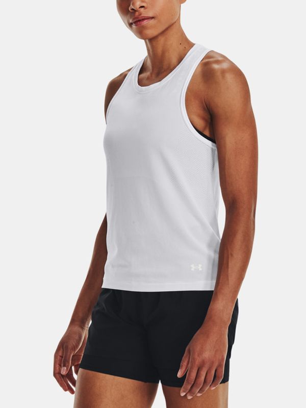 Under Armour Under Armour UA Seamless Stride Singlet Majica bez rukava bijela