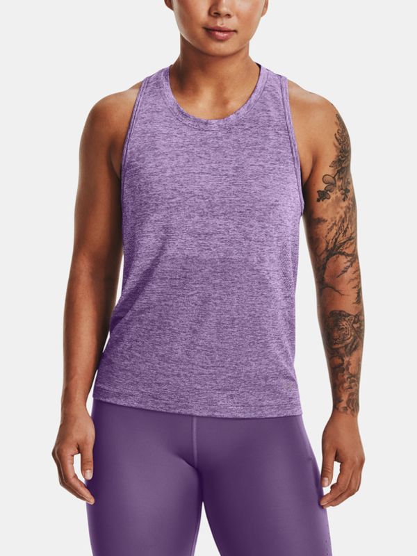 Under Armour Under Armour UA Seamless Stride Singlet Majica bez rukava ljubičasta