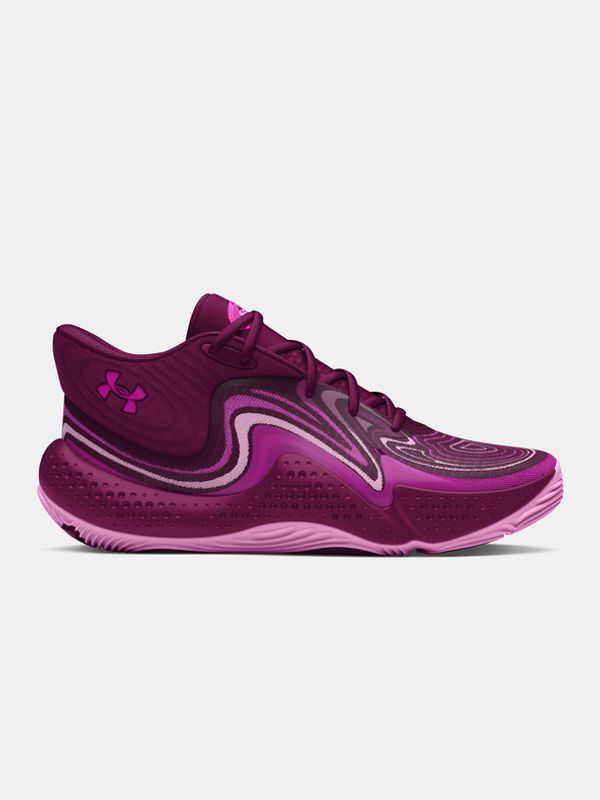 Under Armour Under Armour UA Spawn 6 Mid Tenisice ljubičasta