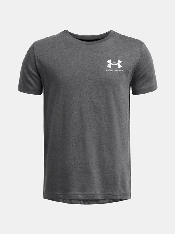 Under Armour Under Armour UA Sportstyle Left Chest SS Majica dječja siva
