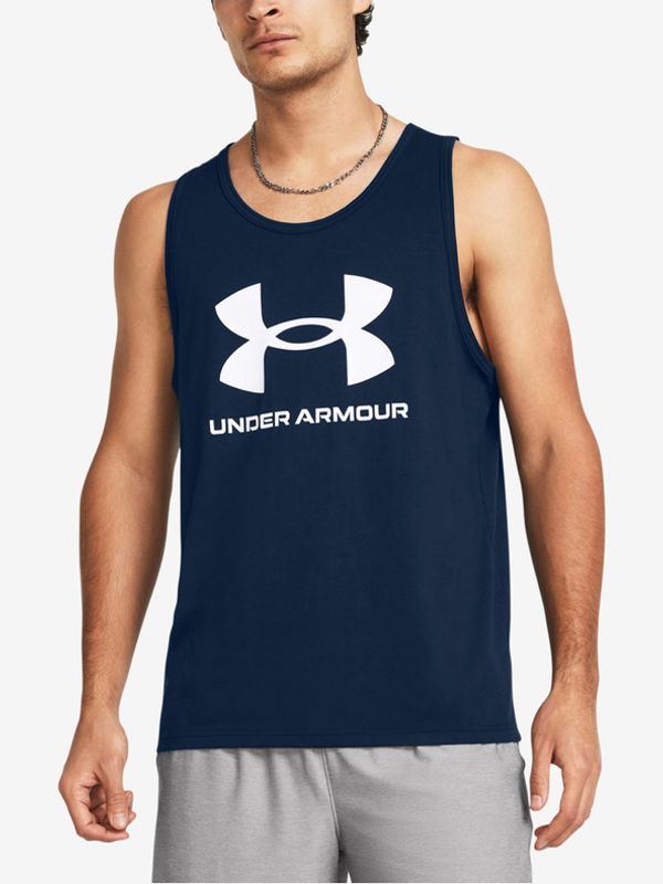 Under Armour Under Armour UA Sportstyle Logo Majica bez rukava plava