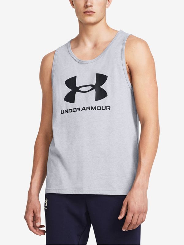 Under Armour Under Armour UA Sportstyle Logo Majica bez rukava siva