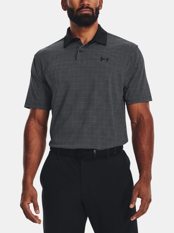 Under Armour Under Armour UA T2G Printed Polo majica crna