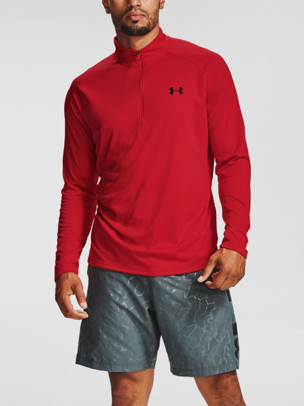 Under Armour Under Armour UA Tech 2.0 1/2 Zip Majica crvena