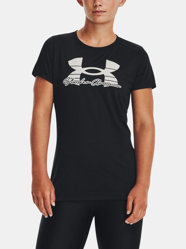 Under Armour Under Armour UA Tech Solid Script SSC Majica crna