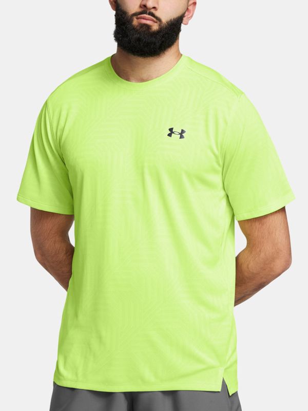 Under Armour Under Armour UA Tech Vent Geotessa SS Majica zelena