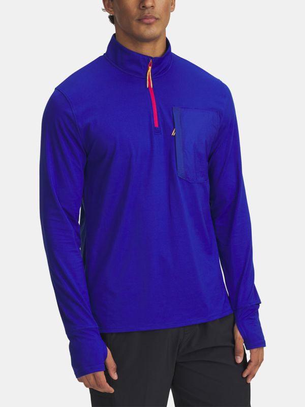 Under Armour Under Armour UA Trail Run Quarter ip Majica plava