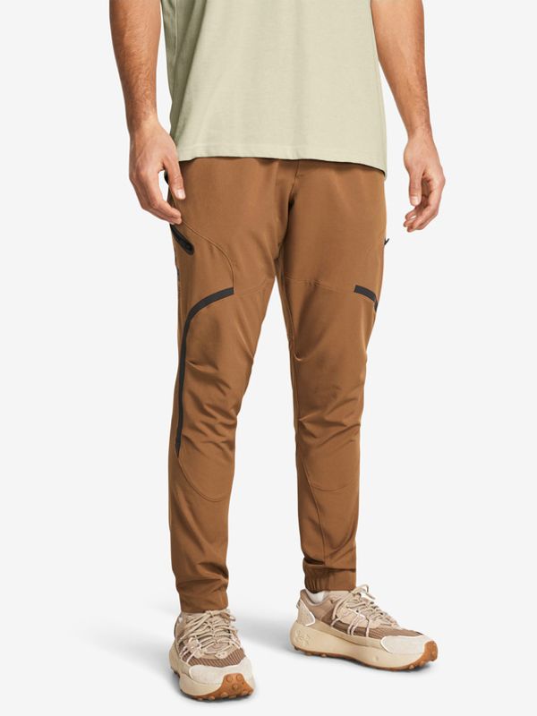 Under Armour Under Armour UA Unstoppable Cargo Hlače smeđa
