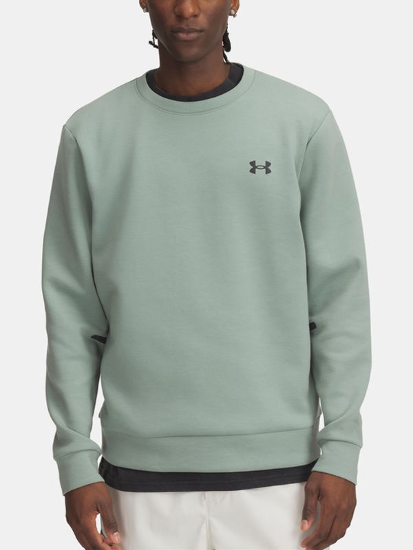 Under Armour Under Armour UA Unstoppable Flc Crew EU Majica dugih rukava zelena